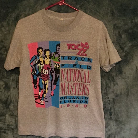 Vintage 1988 TAC National Masters t shirt - Picture 1 of 2